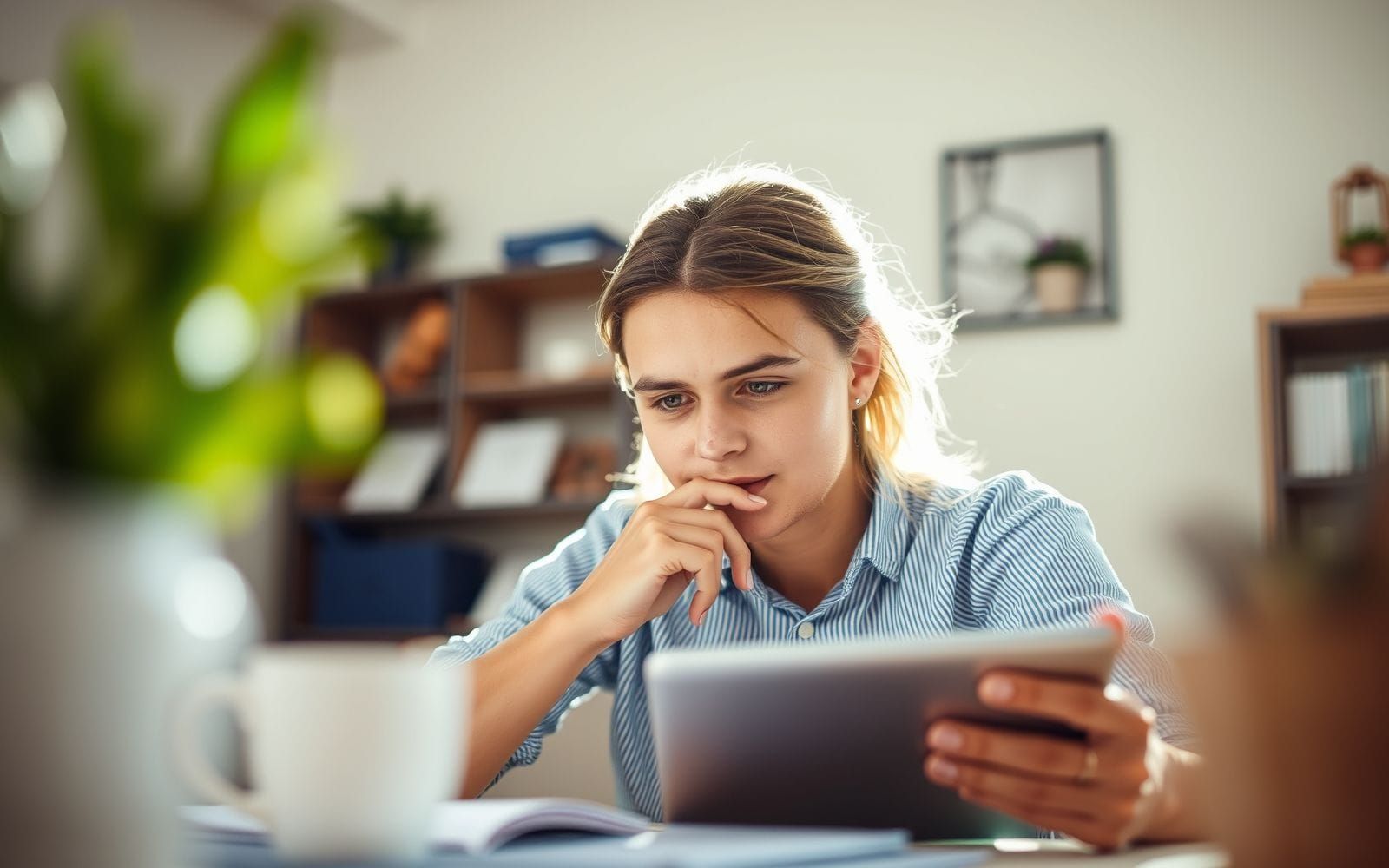 Person evaluating pros and cons of investing in lifetime software deals on a screen.