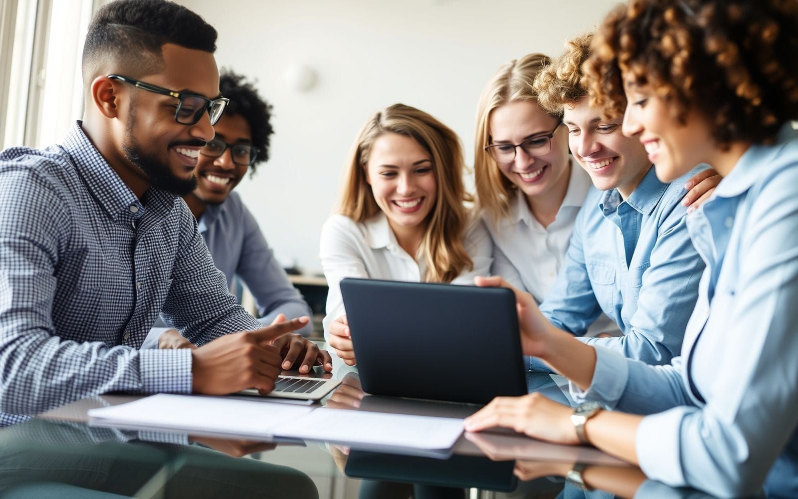 Professionals choosing stock photos aligned with their brand identity.