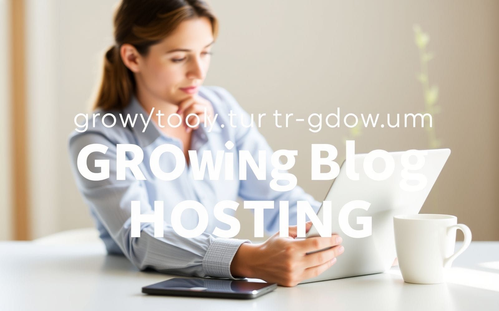 Person choosing between shared vs VPS hosting for a growing blog.